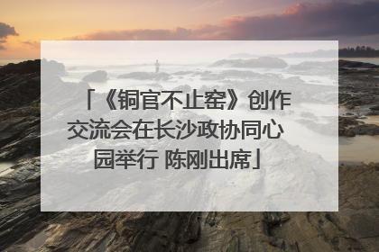 《铜官不止窑》创作交流会在长沙政协同心园举行 陈刚出席