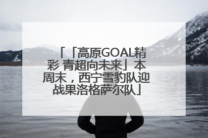 「高原GOAL精彩 青超向未来」本周末，西宁雪豹队迎战果洛格萨尔队