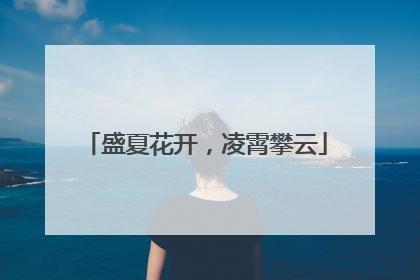 盛夏花开，凌霄攀云