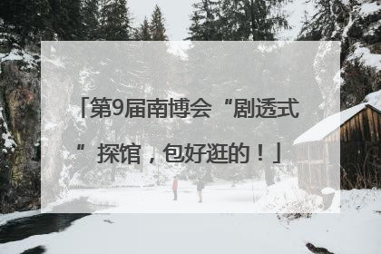 第9届南博会“剧透式”探馆，包好逛的！