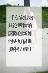 专家业者共论博物馆展陈创新如何更好借助数智力量