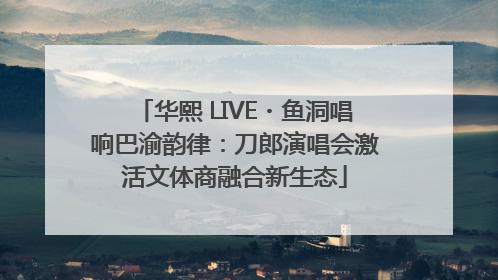 华熙 LIVE・鱼洞唱响巴渝韵律：刀郎演唱会激活文体商融合新生态