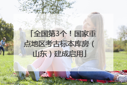全国第3个！国家重点地区考古标本库房（山东）建成启用