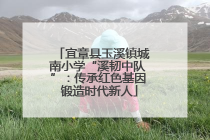 宜章县玉溪镇城南小学“溪韧中队”：传承红色基因 锻造时代新人