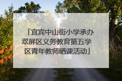 宜宾中山街小学承办翠屏区义务教育第五学区青年教师晒课活动