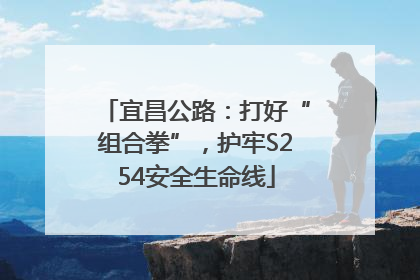 宜昌公路：打好“组合拳”，护牢S254安全生命线