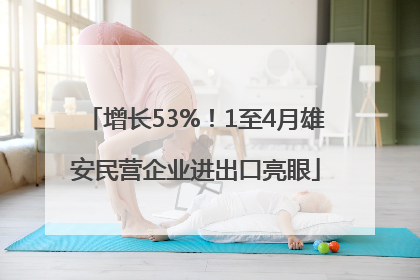 增长53%！1至4月雄安民营企业进出口亮眼