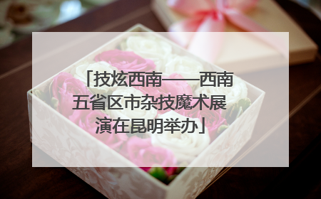 技炫西南——西南五省区市杂技魔术展演在昆明举办