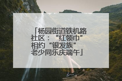 杨园街道铁机路社区：“红领巾”相约“银发族” 老少同乐庆端午