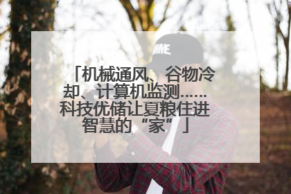 机械通风、谷物冷却、计算机监测……科技优储让夏粮住进智慧的“家”