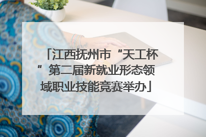 江西抚州市“天工杯”第二届新就业形态领域职业技能竞赛举办