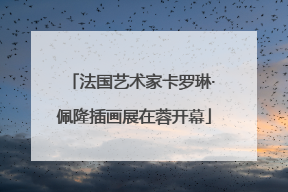 法国艺术家卡罗琳·佩隆插画展在蓉开幕