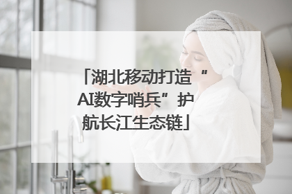 湖北移动打造“AI数字哨兵”护航长江生态链