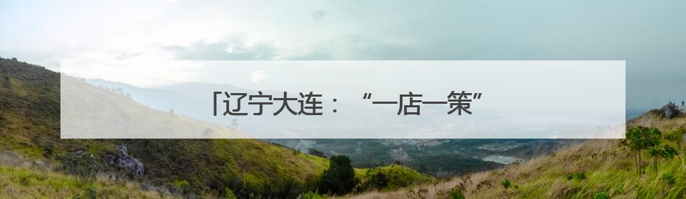 辽宁大连：“一店一策”创新提升零售业发展水平