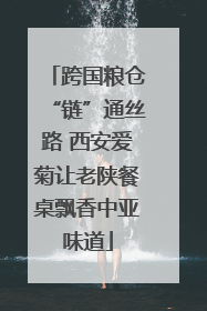 跨国粮仓“链”通丝路 西安爱菊让老陕餐桌飘香中亚味道
