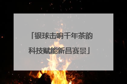 银球击响千年茶韵 科技赋能新昌赛景