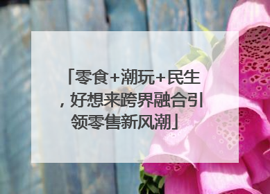 零食+潮玩+民生，好想来跨界融合引领零售新风潮