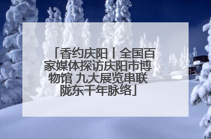 香约庆阳丨全国百家媒体探访庆阳市博物馆 九大展览串联陇东千年脉络