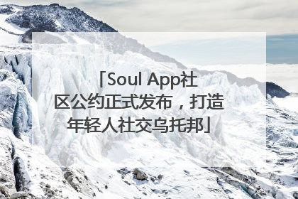 Soul App社区公约正式发布，打造年轻人社交乌托邦
